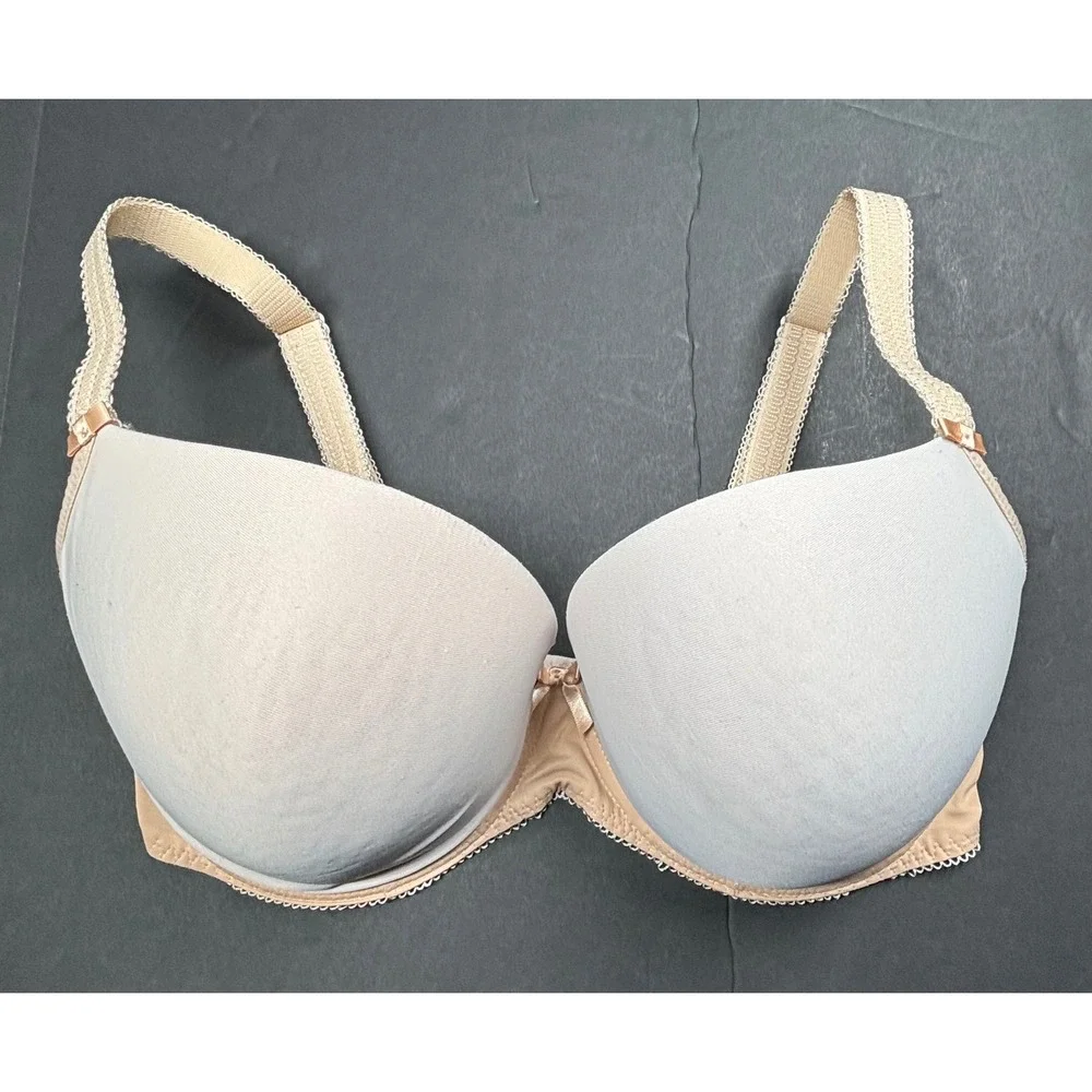 Freya Idol Underwire Balcony 32G T-Shirt Bra Nude Beige Tan AA4234NUE EUC - Picture 1 of 7